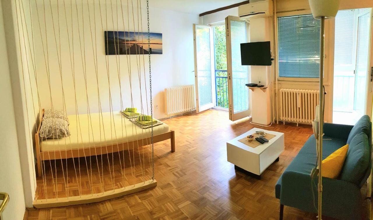 Apartman Blok Lägenhet Belgrad Exteriör bild